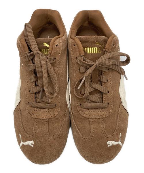 PUMA（プーマ）PUMA (プーマ) Speedcat OG Hout Coffee Frost Ivory ブラウン サイズ:25㎝の古着・服飾アイテム