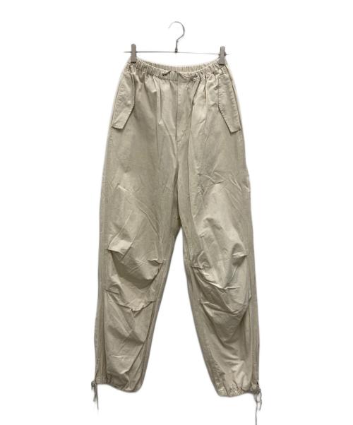 THE SHISHIKUI（シシクイ）THE SHISHIKUI (シシクイ) PARACHUTE PANTS ベージュ サイズ:Mの古着・服飾アイテム