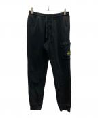 STONE ISLANDストーンアイランド）の古着「SWEAT CARGO PANTS」｜ブラック