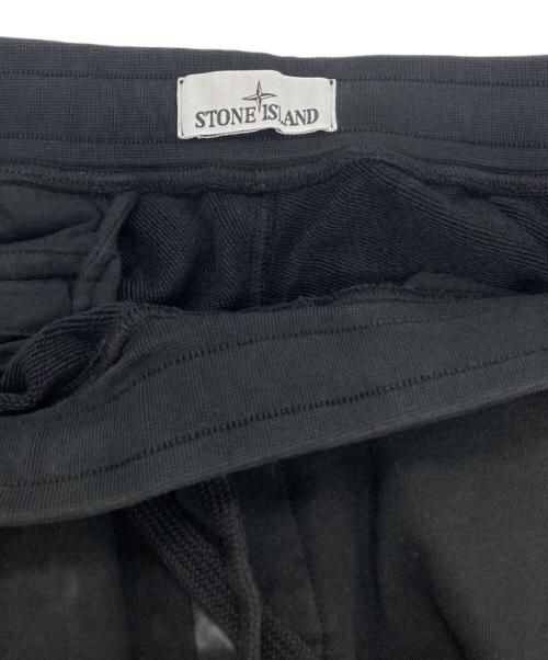 STONE ISLAND（ストーンアイランド）STONE ISLAND (ストーンアイランド) SWEAT CARGO PANTS ブラック サイズ:Mの古着・服飾アイテム