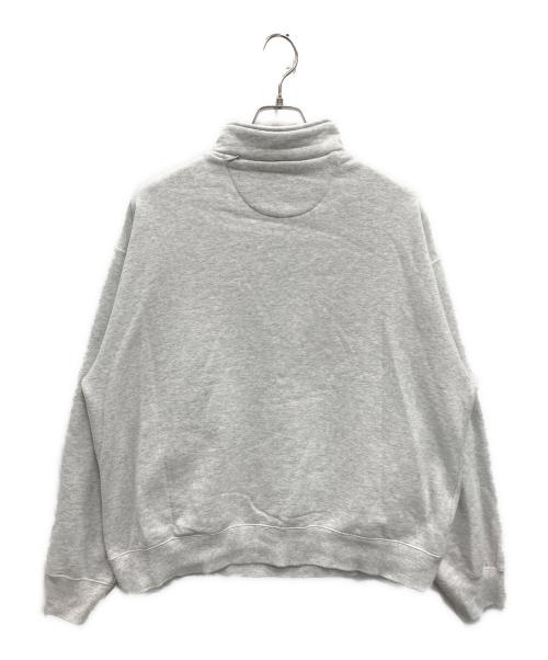 HUF（ハフ）HUF (ハフ) REGIONAL HALF ZIP FLEECE グレー サイズ:Lの古着・服飾アイテム