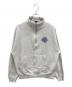 HUF（ハフ）の古着「REGIONAL HALF ZIP FLEECE」｜グレー