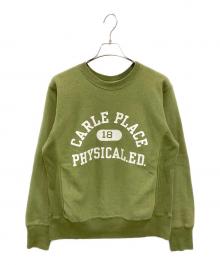 Champion（チャンピオン）の古着「REVERSE WEAVE スウェット」｜グリーン