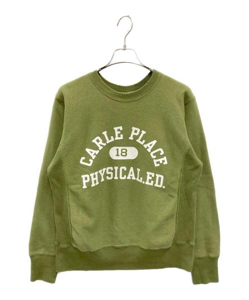 Champion（チャンピオン）Champion (チャンピオン) REVERSE WEAVE スウェット グリーン サイズ:Mの古着・服飾アイテム