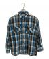King Kole（キングコール）の古着「ヴィンテージチェックネルシャツ」｜ブルー×グレー