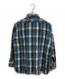 King Kole (キングコール) ヴィンテージチェックネルシャツ ブルー×グレー サイズ:不明：50000円