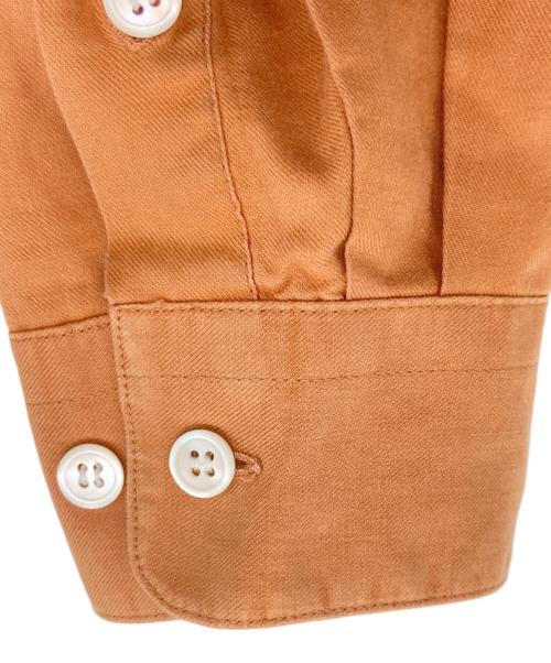 im MIYAKE DESIGN STUDIO（イッセイミヤケデザインスタジオ）im MIYAKE DESIGN STUDIO (イッセイミヤケデザインスタジオ) レギュラーカラーシャツ オレンジ サイズ:Mの古着・服飾アイテム