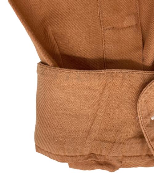 im MIYAKE DESIGN STUDIO（イッセイミヤケデザインスタジオ）im MIYAKE DESIGN STUDIO (イッセイミヤケデザインスタジオ) レギュラーカラーシャツ オレンジ サイズ:Mの古着・服飾アイテム