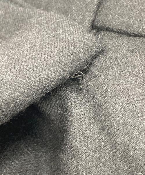 Maison Martin Margiela（メゾンマルタンマルジェラ）Maison Martin Margiela (メゾンマルタンマルジェラ) ウールオーバーラップパンツ グレー サイズ:SIZE 42の古着・服飾アイテム