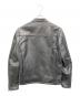 KADOYA (カドヤ) レザーライダースジャケット ブラック サイズ:L：32000円