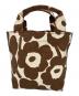 marimekko (マリメッコ) Lunchbag Unikko ブラウン：7000円