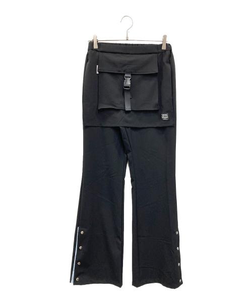 BASICKS（ベイシックス）BASICKS (ベイシックス) Artist Trouser ブラック サイズ:Mの古着・服飾アイテム