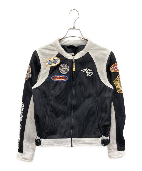 HARLEY-DAVIDSON（ハーレーダビッドソン）HARLEY-DAVIDSON (ハーレーダビッドソン) レーシングジャケット ブラック サイズ:Sの古着・服飾アイテム