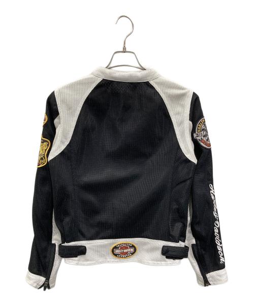 HARLEY-DAVIDSON（ハーレーダビッドソン）HARLEY-DAVIDSON (ハーレーダビッドソン) レーシングジャケット ブラック サイズ:Sの古着・服飾アイテム