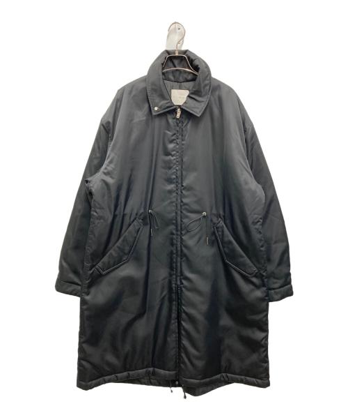CINOH（チノ）CINOH (チノ) STUDIOUS (ステュディオス) 別注 NYRON LONG COAT ブラック サイズ:38の古着・服飾アイテム