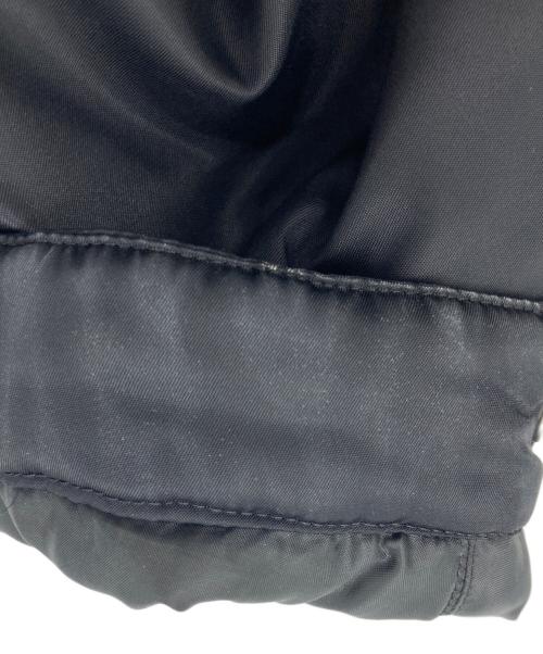 CINOH（チノ）CINOH (チノ) STUDIOUS (ステュディオス) 別注 NYRON LONG COAT ブラック サイズ:38の古着・服飾アイテム