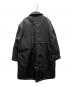 CINOH (チノ) STUDIOUS (ステュディオス) 別注 NYRON LONG COAT ブラック サイズ:38：15000円