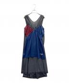 YOHEI OHNOヨウヘイオオノ）の古着「メッシュワンピース」｜グレー