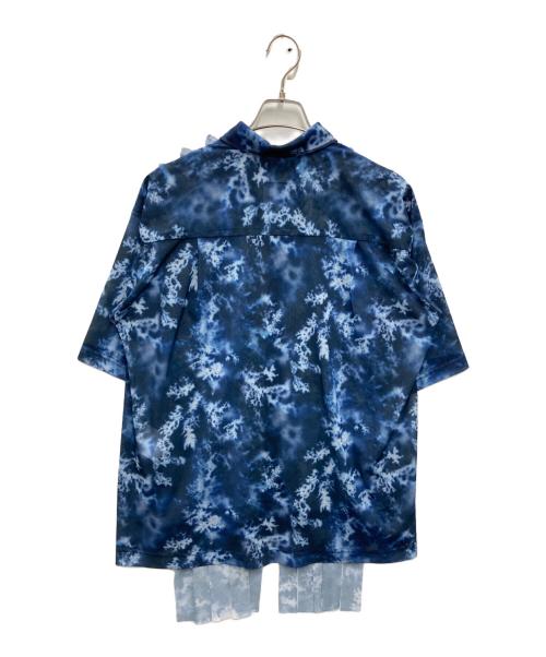 TAAKK（ターク）TAAKK (ターク) 総柄シャツ ブルー サイズ:2の古着・服飾アイテム