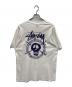 stussy (ステューシー) スカルププリントTシャツ ホワイト サイズ:L：8000円
