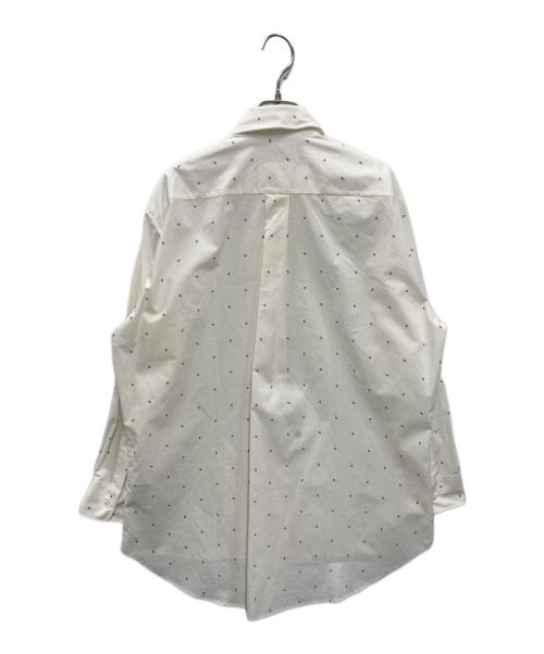 MM6 Maison Margiela（エムエムシックスメゾンマルジェラ）MM6 Maison Margiela (エムエムシックスメゾンマルジェラ) 長袖シャツ ホワイト サイズ:38の古着・服飾アイテム