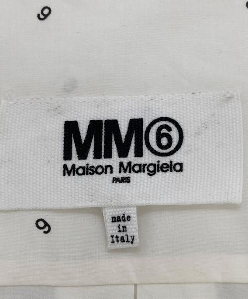 MM6 Maison Margiela（エムエムシックスメゾンマルジェラ）MM6 Maison Margiela (エムエムシックスメゾンマルジェラ) 長袖シャツ ホワイト サイズ:38の古着・服飾アイテム
