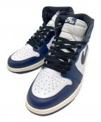 NIKEナイキ）の古着「AIR JORDAN 1 HIGH OG GS」｜ネイビー