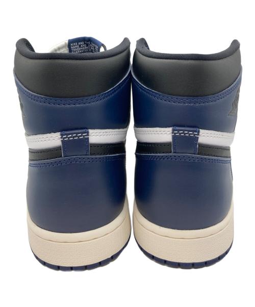 NIKE（ナイキ）NIKE (ナイキ) AIR JORDAN 1 HIGH OG GS ネイビー サイズ:28cm 未使用品の古着・服飾アイテム