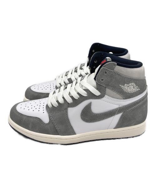 NIKE（ナイキ）NIKE (ナイキ) AIR JORDAN 1 RETRO HIGH OG グレー サイズ:26cmの古着・服飾アイテム