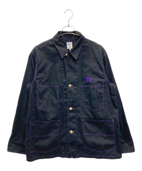 SMITH'S AMERICAN（スミスアメリカン）SMITH'S AMERICAN (スミスアメリカン) Needles (ニードルズ) カバーオール ブラック サイズ:Mの古着・服飾アイテム