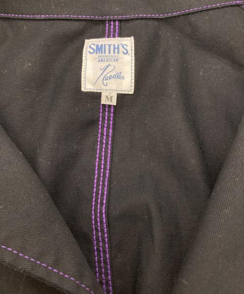 SMITH'S AMERICAN（スミスアメリカン）SMITH'S AMERICAN (スミスアメリカン) Needles (ニードルズ) カバーオール ブラック サイズ:Mの古着・服飾アイテム