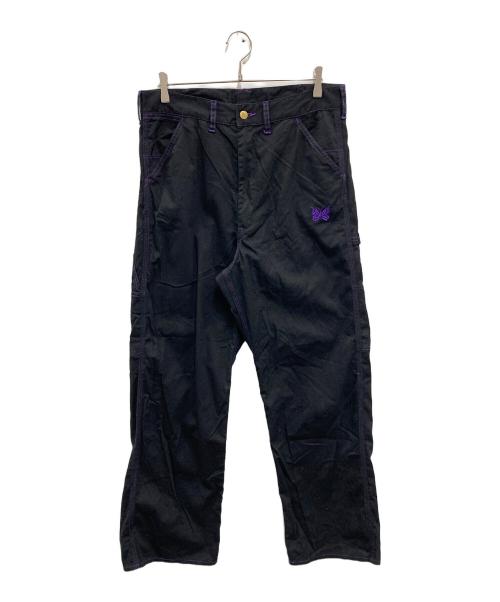 SMITH'S AMERICAN（スミスアメリカン）SMITH'S AMERICAN (スミスアメリカン) Needles (ニードルズ) ペインターパンツ ブラック サイズ:Mの古着・服飾アイテム