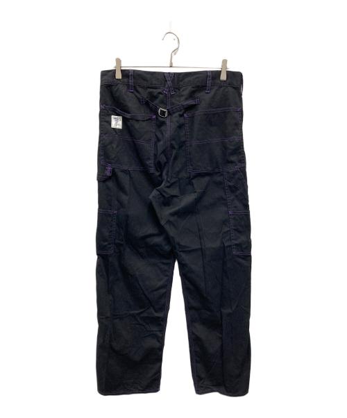 SMITH'S AMERICAN（スミスアメリカン）SMITH'S AMERICAN (スミスアメリカン) Needles (ニードルズ) ペインターパンツ ブラック サイズ:Mの古着・服飾アイテム
