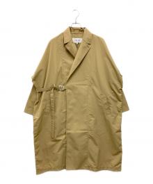 F/CE.（エフシーイー）の古着「RECYCLE NYLON WRAP COAT」｜ベージュ