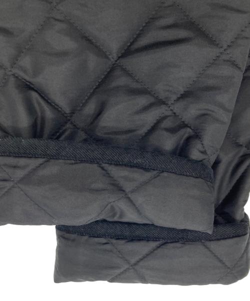 Traditional Weatherwear（トラディショナルウェザーウェア）Traditional Weatherwear (トラディショナルウェザーウェア) ARKLEY キルティング ミドル ノーカラー コート ブラック サイズ:34 未使用品の古着・服飾アイテム