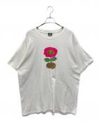 stussyステューシー）の古着「SUNFLOWER Tシャツ」｜ホワイト
