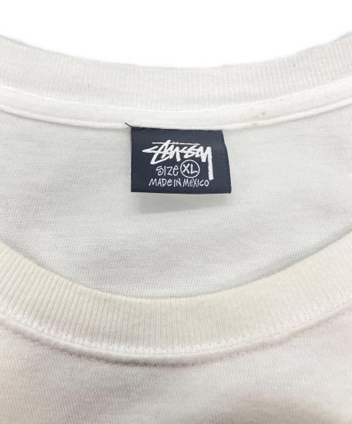 stussy（ステューシー）stussy (ステューシー) SUNFLOWER Tシャツ ホワイト サイズ:XLの古着・服飾アイテム