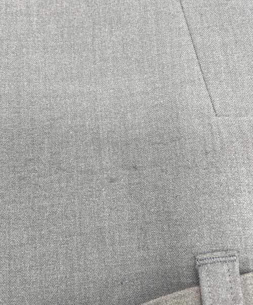 allureville（アルアバイル）allureville (アルアバイル) TRトロサイドスリットプリーツワンピース グレー サイズ:1の古着・服飾アイテム