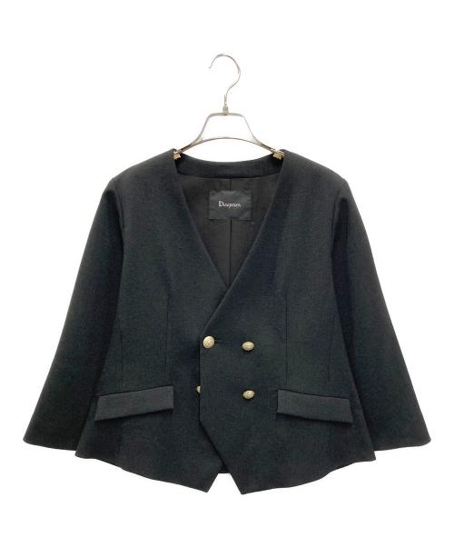 Diagram（ダイアグラム）Diagram (ダイアグラム) ケープスリーブジャケット ブラック サイズ:Mの古着・服飾アイテム