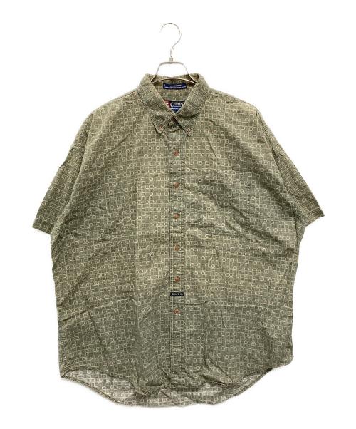 CHAPS（チャップス）CHAPS (チャップス) RALPH LAUREN (ラルフローレン) ［古着］S/Sシャツ オリーブ サイズ:XLの古着・服飾アイテム