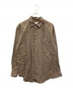 GOOUCHグーチ）の古着「［古着］リネンシャツ」｜ブラウン