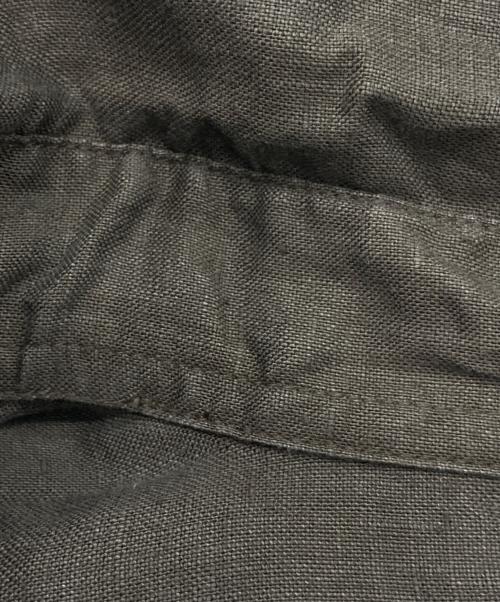 GOOUCH（グーチ）GOOUCH (グーチ) ［古着］リネンシャツ ブラウン サイズ:Mの古着・服飾アイテム