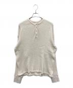 FAFエフエーエフ）の古着「THERMAL HENLEY SHIRTS」｜ホワイト