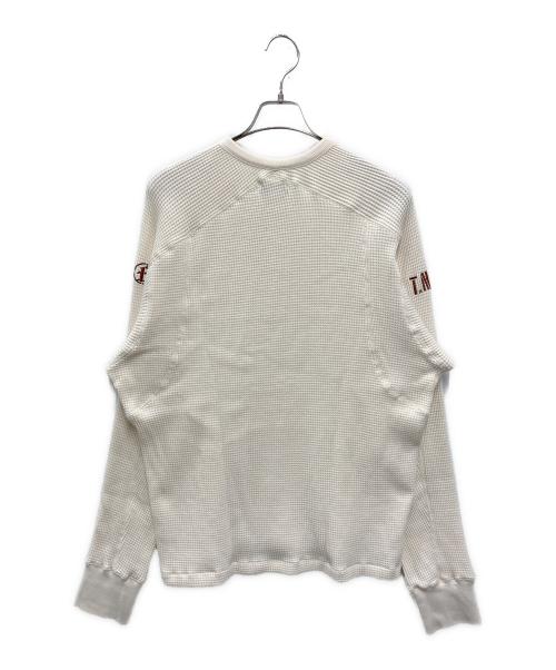 FAF（エフエーエフ）FAF (エフエーエフ) THERMAL HENLEY SHIRTS ホワイト サイズ:Mの古着・服飾アイテム