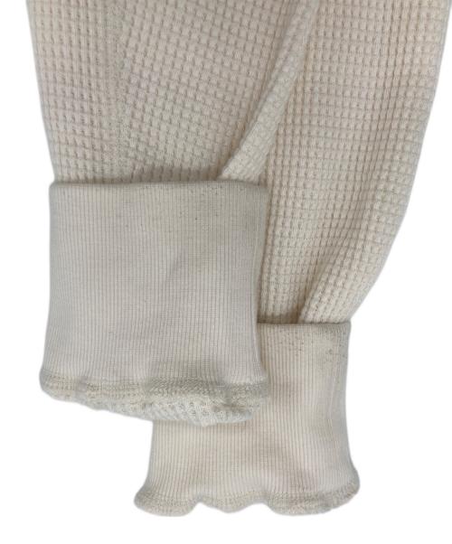 FAF（エフエーエフ）FAF (エフエーエフ) THERMAL HENLEY SHIRTS ホワイト サイズ:Mの古着・服飾アイテム