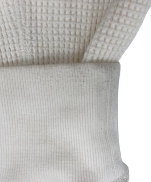 FAF（エフエーエフ）FAF (エフエーエフ) THERMAL HENLEY SHIRTS ホワイト サイズ:Mの古着・服飾アイテム