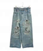 LEE×BEAMSリー×ビームス）の古着「別注 クラッシュデニム」｜インディゴ