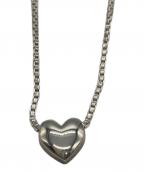 KNOWHOW JEWELRYノウハウジュエリー）の古着「Heart Necklace」｜シルバー
