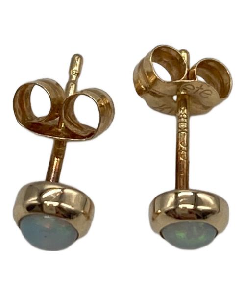 ete（エテ）ete (エテ) ストーンピアス ゴールドの古着・服飾アイテム