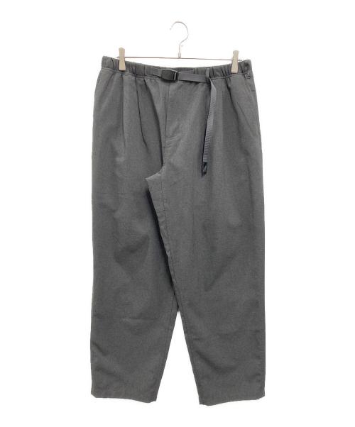 GRAMICCI（グラミチ）GRAMICCI (グラミチ) 2タックワイドテーパードパンツ グレー サイズ:XLの古着・服飾アイテム